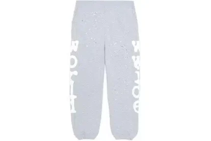 Grey Sp5der Beluga Sweatpants