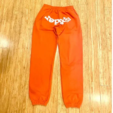 Sp5der Worldwide × Young Thug Sweatpants Orange