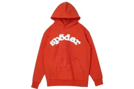 Orange Sp5der Websuit Hoodie