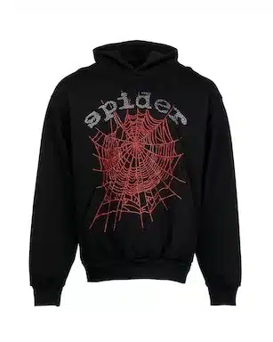 Sp5der OG Rhinestone Logo Hoodie